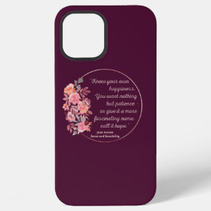 Sense And Sensibility Quote I - Cute Style iPhone 12 Pro Max Case
