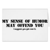 Sense of Humor (Front Horizontal)