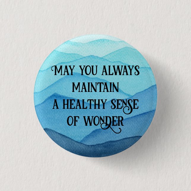 Sense of Wonder Button (Front)