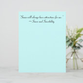 Sense Will Always Attract Me Jane Austen Quote (Standing Front)