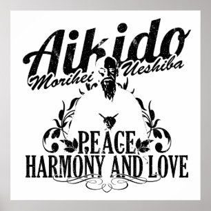 Sensei Aikido Poster