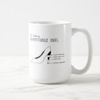 Sensible shoes with heels coffee mug