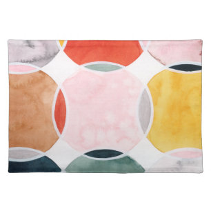 Sensical - Circle Pattern Cloth Placemat