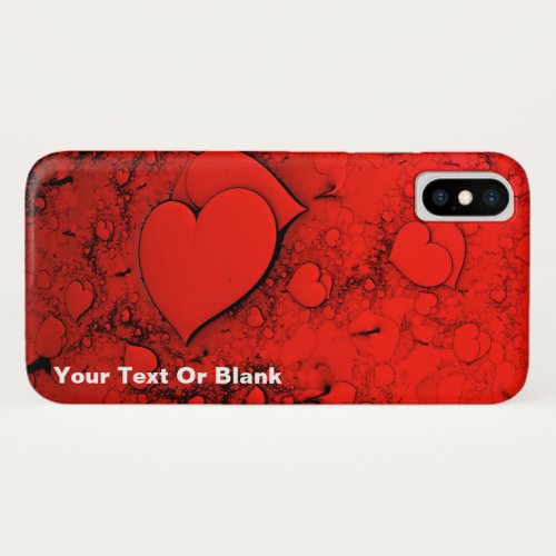 Sensitive Hearts iPhone XS Case
