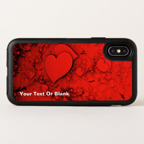 Sensitive Hearts OtterBox Symmetry iPhone X Case