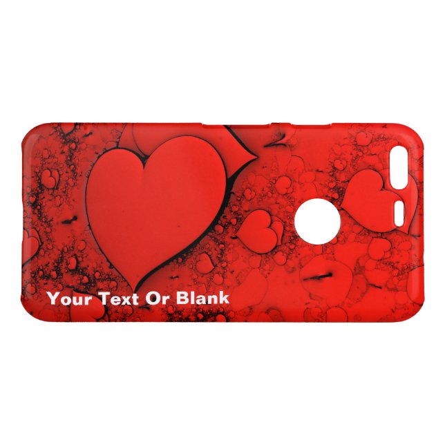 Sensitive Hearts Uncommon Google Pixel Case (Back (Horizontal))