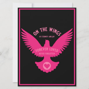 Sensitive In Loving Memory sympathy Card