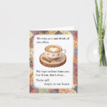 Sensitive Situation Reaching Out After Fall Out Card