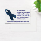 Sensory Processing Disorder Meltdown Cards (Desk)