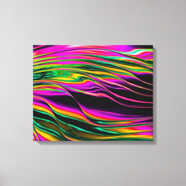 Sensous 9 Wrapped Canvas Print (Front)