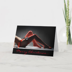 Sensual Christmas Holiday Card