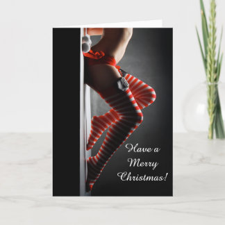 Sensual Christmas Holiday Card