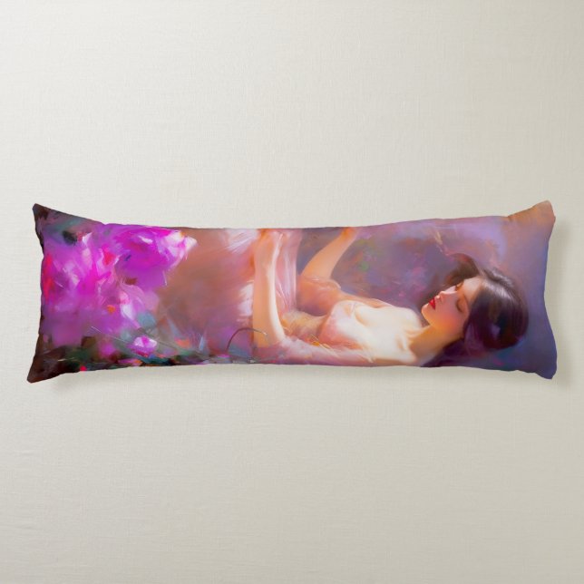 Sensual Elegance  Body Pillow (Front)
