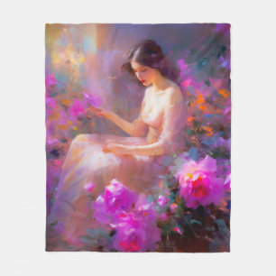 Sensual Elegance Fleece Blanket