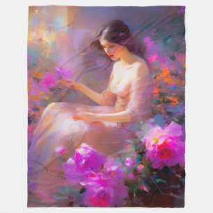 Sensual Elegance Fleece Blanket