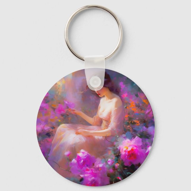 Sensual Elegance  Keychain (Front)