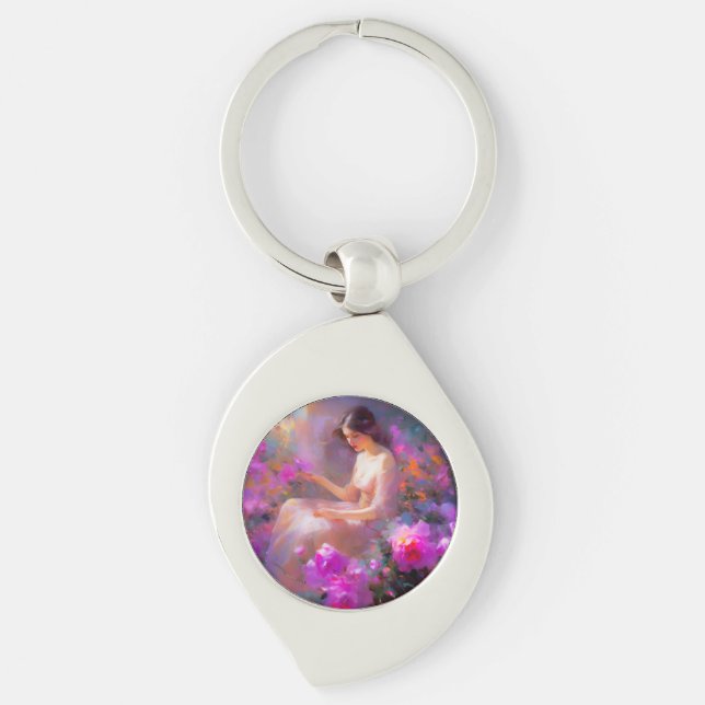 Sensual Elegance  Keychain (Front)