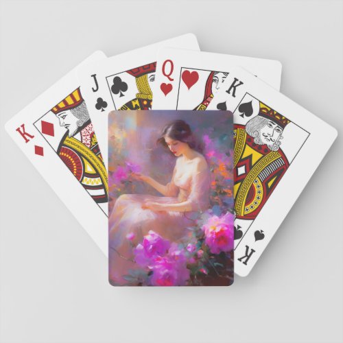 Sensual Elegance  Poker Cards