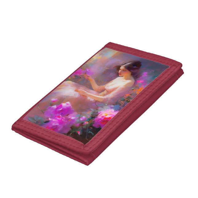 Sensual Elegance  Trifold Wallet (Bottom)