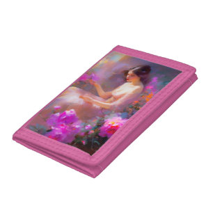 Sensual Elegance Trifold Wallet