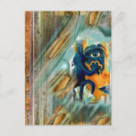 Sensual Five Senses Touch Postcard