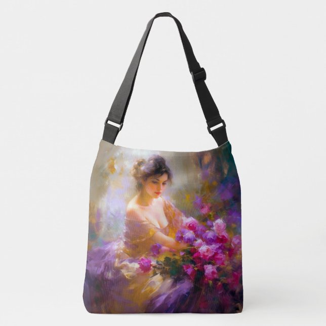 Sensual Portrait Crossbody Bag (Front)