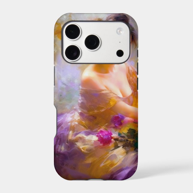 Sensual Portrait Iphone Case (Back)
