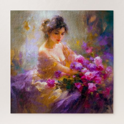 Sensual Portrait Jigsaw Puzzle