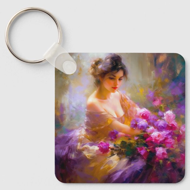 Sensual Portrait Keychain (Front)