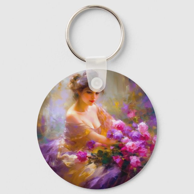 Sensual Portrait Keychain (Front)