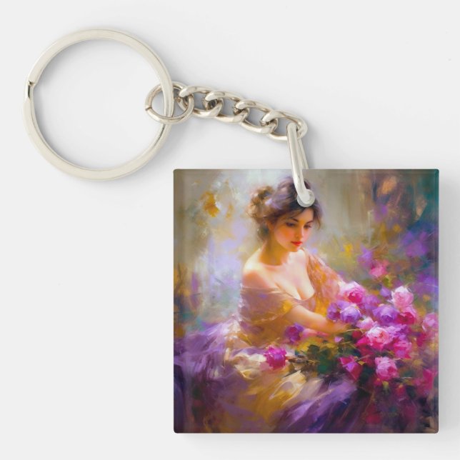 Sensual Portrait Keychain (Front)