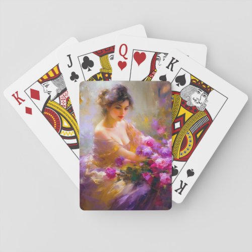 Sensual Portrait Poker Cards