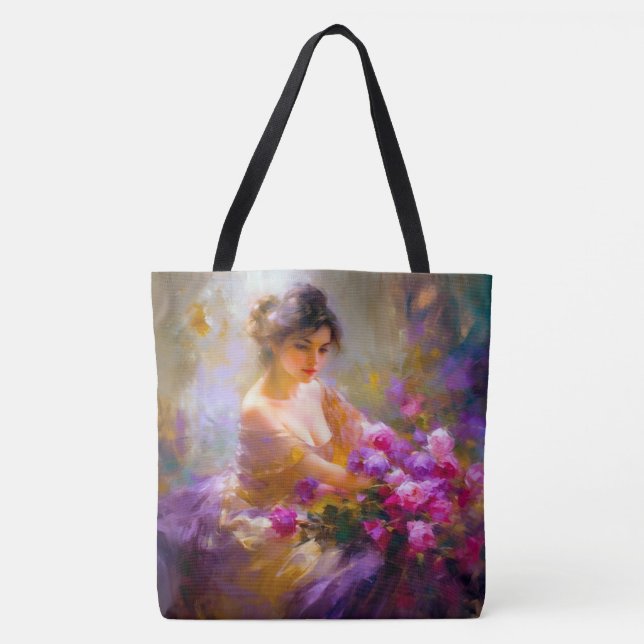 Sensual Portrait Tote Bag (Front)