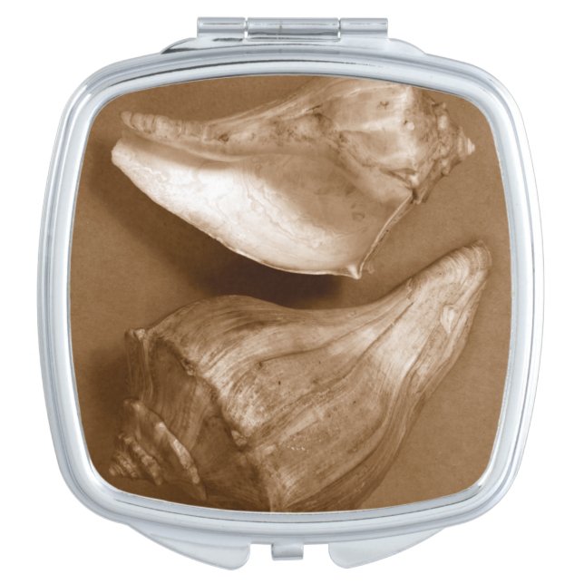 Sensual Shells Mirror For Makeup (Front)