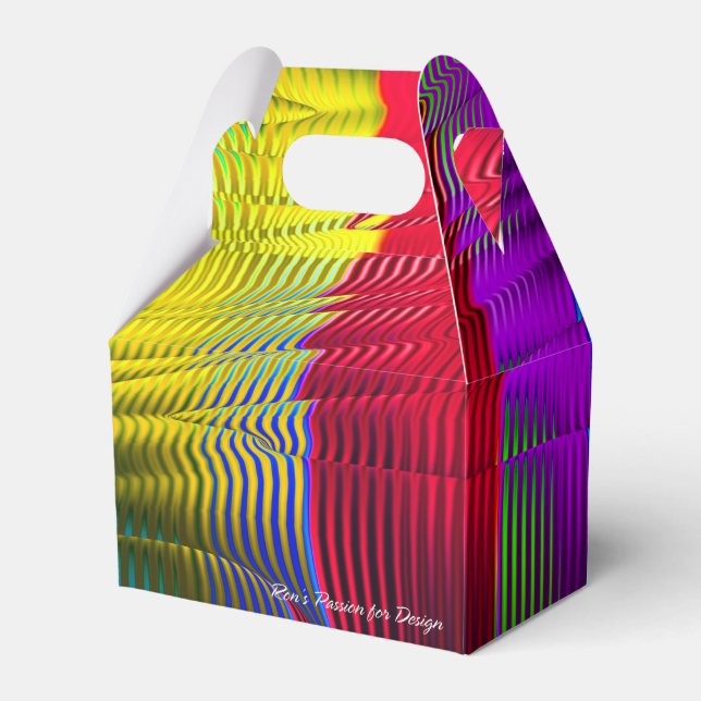 Sensuous 18 favor boxes (Front Side)