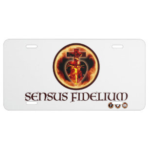 Sensus Fidelium License License Plate