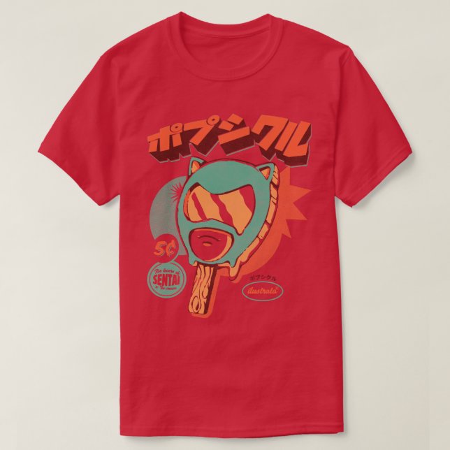 Sentai Ice Pop  T-Shirt (Design Front)