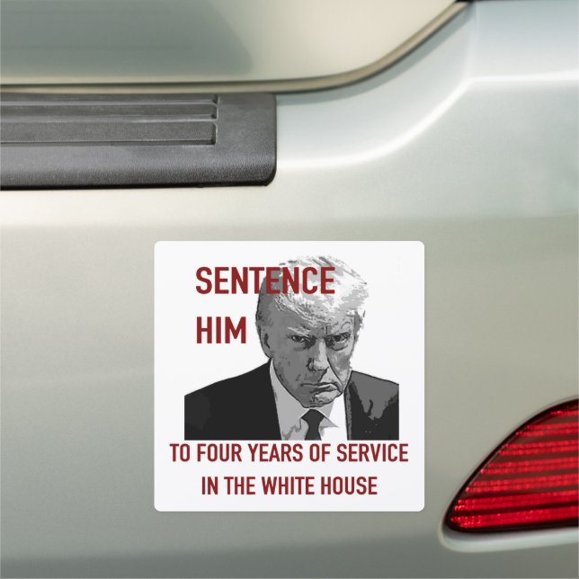 Sentence Trump Car Magnet (In Situ)