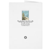 Sentimental Beach Stone Cards (Back)