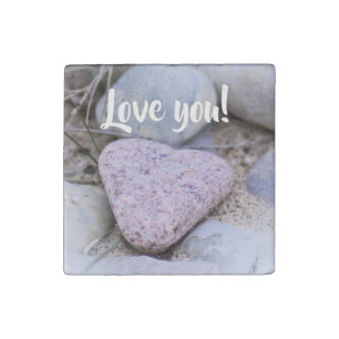 Sentimental Beach Stone Thinking of You Stone Magn Stone Magnet