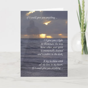 Sentimental Birthday Original Writing Card