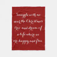 To my Mom Custom Fleece Blanket Sentimental Birthday, Christmas