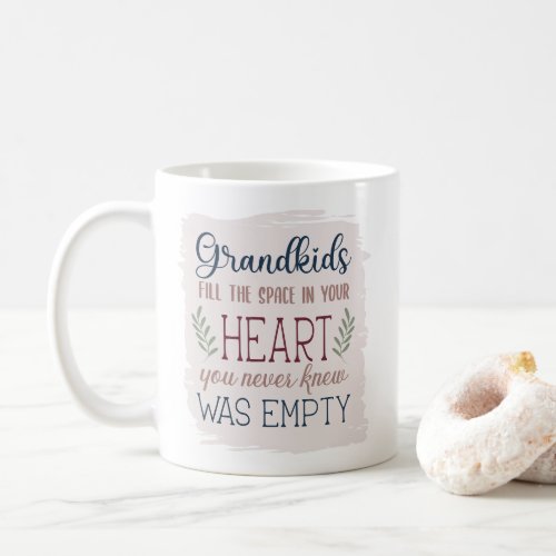 Sentimental Grandparents Day Quote Keepsake Gift Coffee Mug