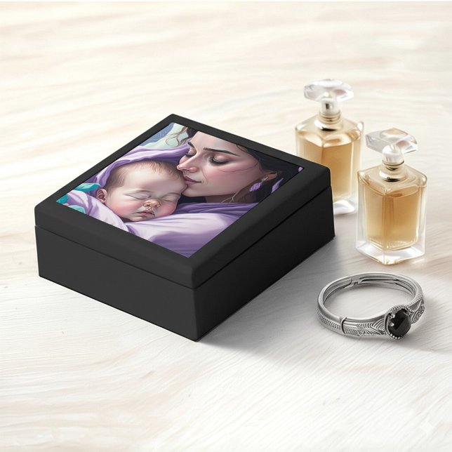 Sentimental Mother and Baby Bond Keepsake Jewelry Gift Box (Creator Uploaded)