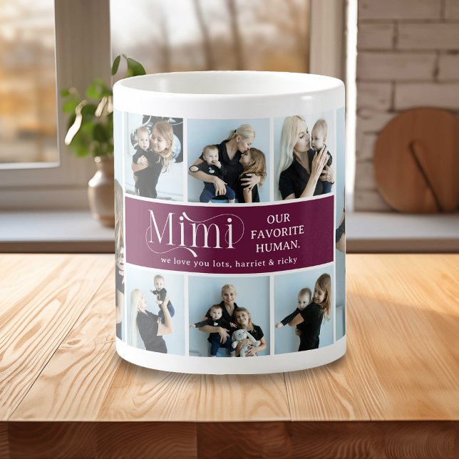 Sentimental Photo Collage Mimi Keepsake Coffee Mug (Creator Uploaded)