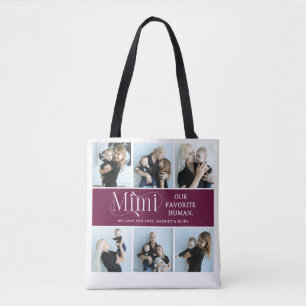 Sentimental Photo Collage Mimi Keepsake  Tote Bag