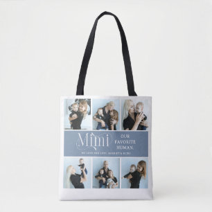 Sentimental Photo Collage Mimi Keepsake Tote Bag