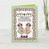 Sentimental Sisters card