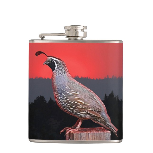 SENTINEL AT SUNSET FLASK (Front)