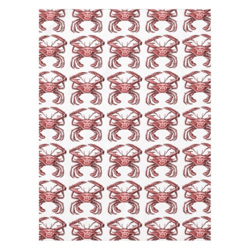 Sentinel Crab Red Tablecloth